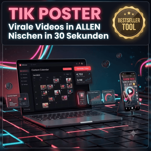 TikPoster ohne Kamera: Wie TikTok-Videos ganz ohne eigenes Gesicht entstehen